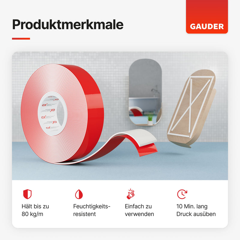 Doppelseitiges Montageband aus PE