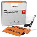 Beschreibbare Magnetstreifen - 120 mm x 70 mm