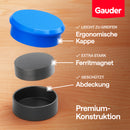 Tafelmagnete mit Plastikkappe (bunt)