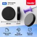 Tagelmagnete 22 mm x 5 mm