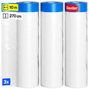 Abdeckfolie mit Klebeband