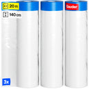 Abdeckfolie mit Klebeband