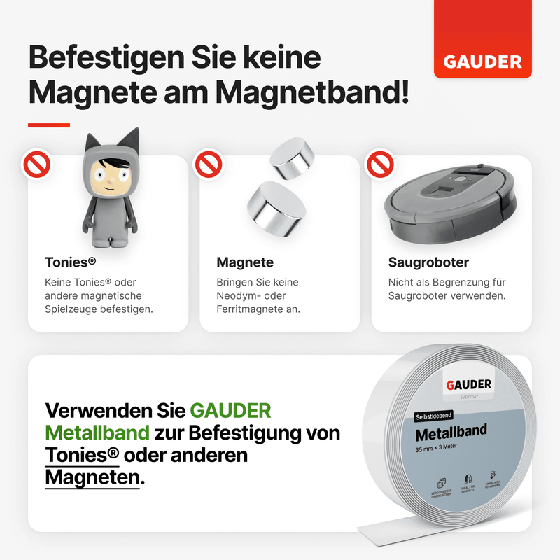 Magnetic Tape with foam adhesive