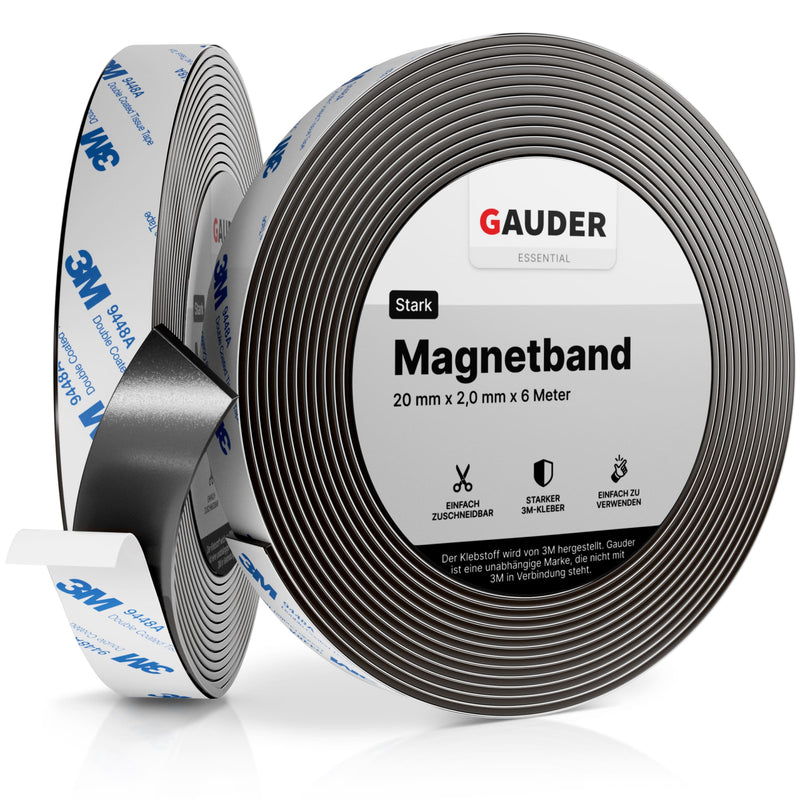 Self-Adhesive Magnetic Tape with 3M Adhesive