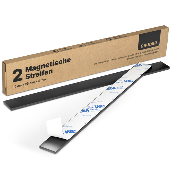 1 Meter 25*1mm Selbst Klebe Flexible Weiche Magnet Magnetische