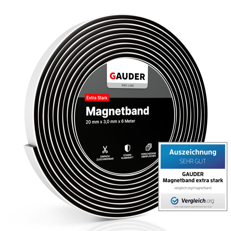 Magnetic Tape with foam adhesive (3 mm thick)