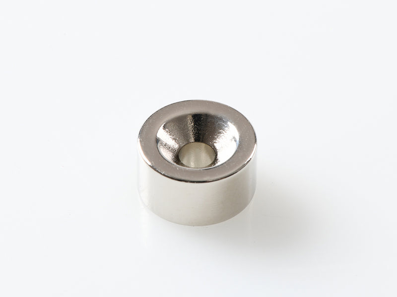 Neodym-Ringmagnet 15 mm Durchmesser, 8 mm Höhe